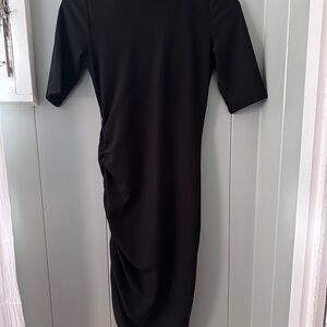 Zara Elegant Black Dress BNWT